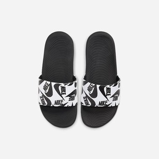 Papuci Nike Kawa SE JDI Baieti Albi Negrii | EIWH-87254